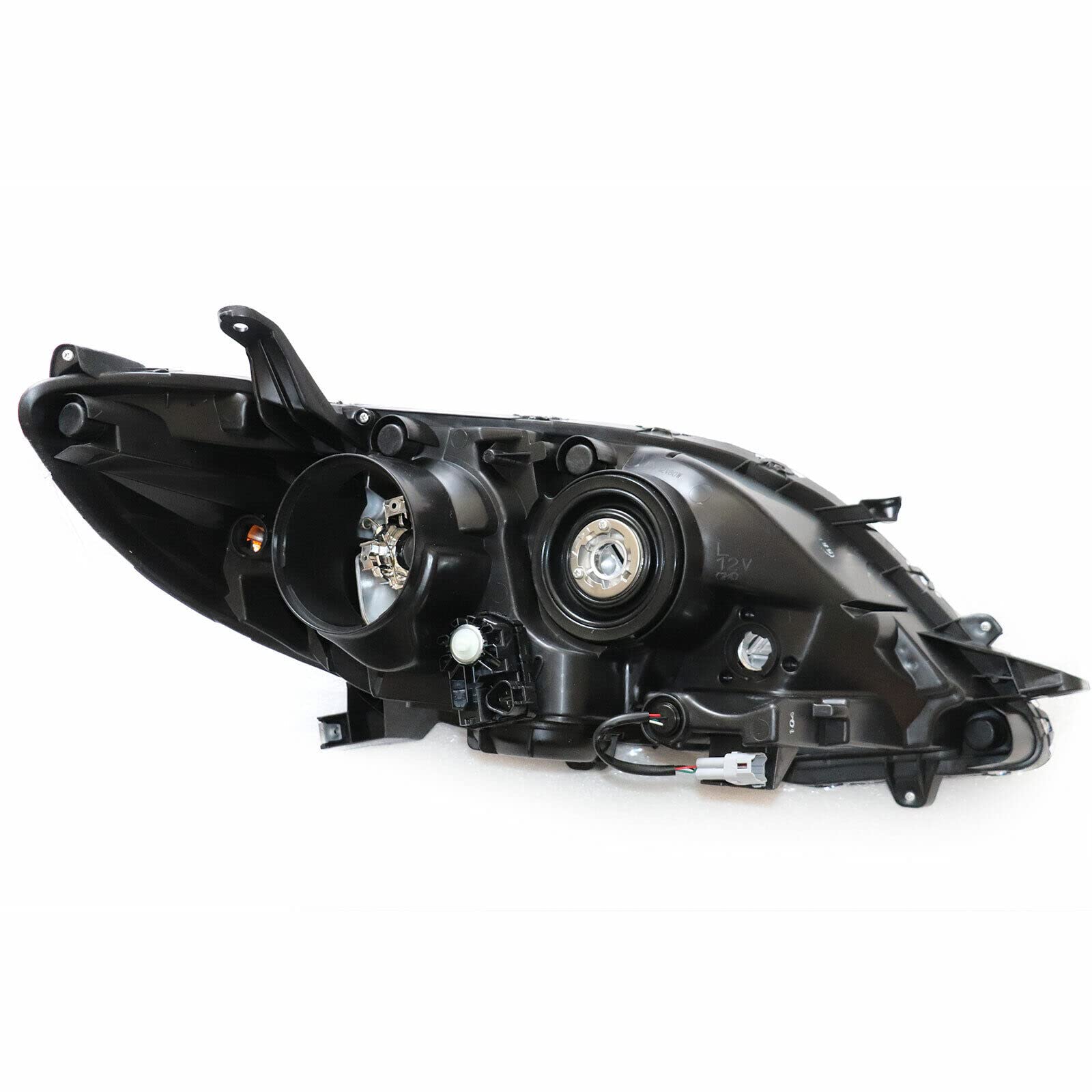 LOYALHEARTDY Headlight Assembly for 2015-2020 Toyota Sienna - Driver Side Left Front Headlamp with DRL, OEM Replacement, Clear Lens - Perfect for Night Driving & Vehicle Upgrades