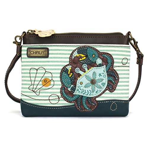 Teal Crab - Teal Stripe