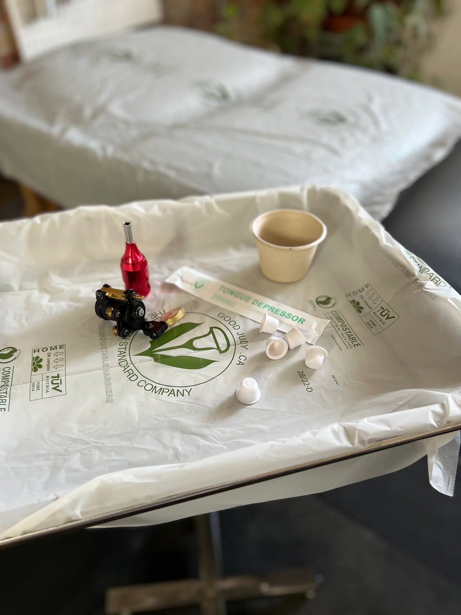 Eco-Friendly Good Judy Compostable Station Covers - Biodegradable & Sustainable for Parties, Events & Waste Management