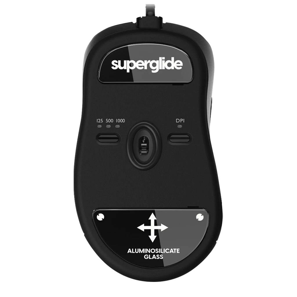 Pulsar Superglide Glass Mouse Skates for Zowie EC Series - Ultra Smooth Gaming Mouse Feet for Esports & FPS Games - Perfect for Competitive Gaming & Office Use