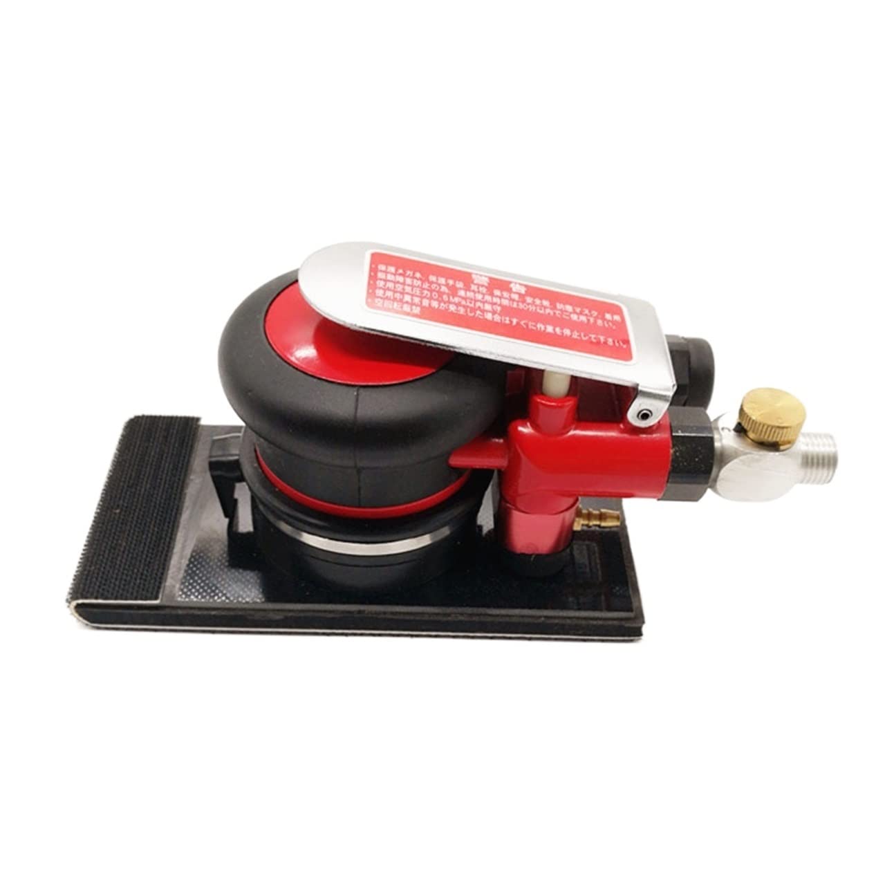 **Pneumatic Orbital Sander with Water Injection - Professional Air-Powered Sanding Machine for Woodworking & Metal Polishing - Perfect for Auto Body Repair, Furniture Refinishing & DIY Projects**