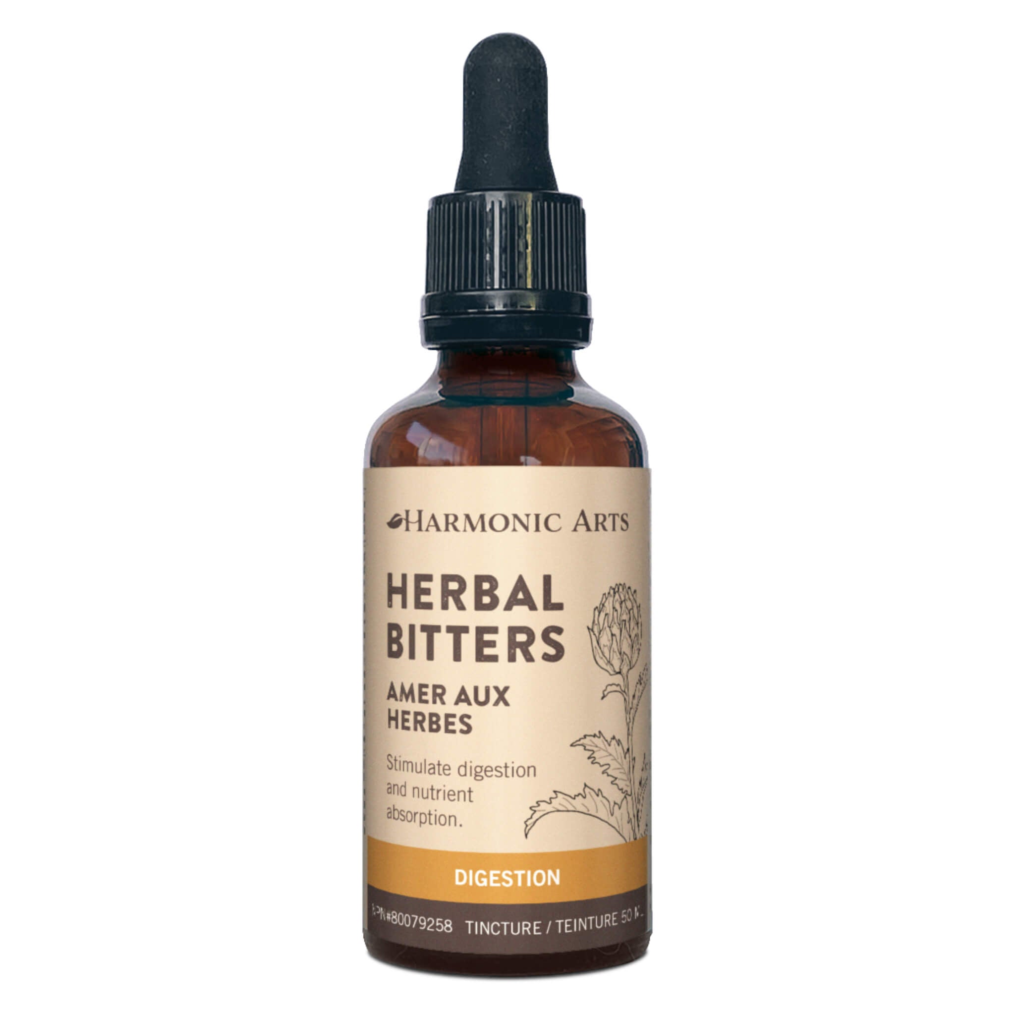 Organic Herbal Bitters Tincture for Digestive Support - Natural Liver & Gut Detox Supplement - Perfect for Post-Meal Relief & Wellness Routine