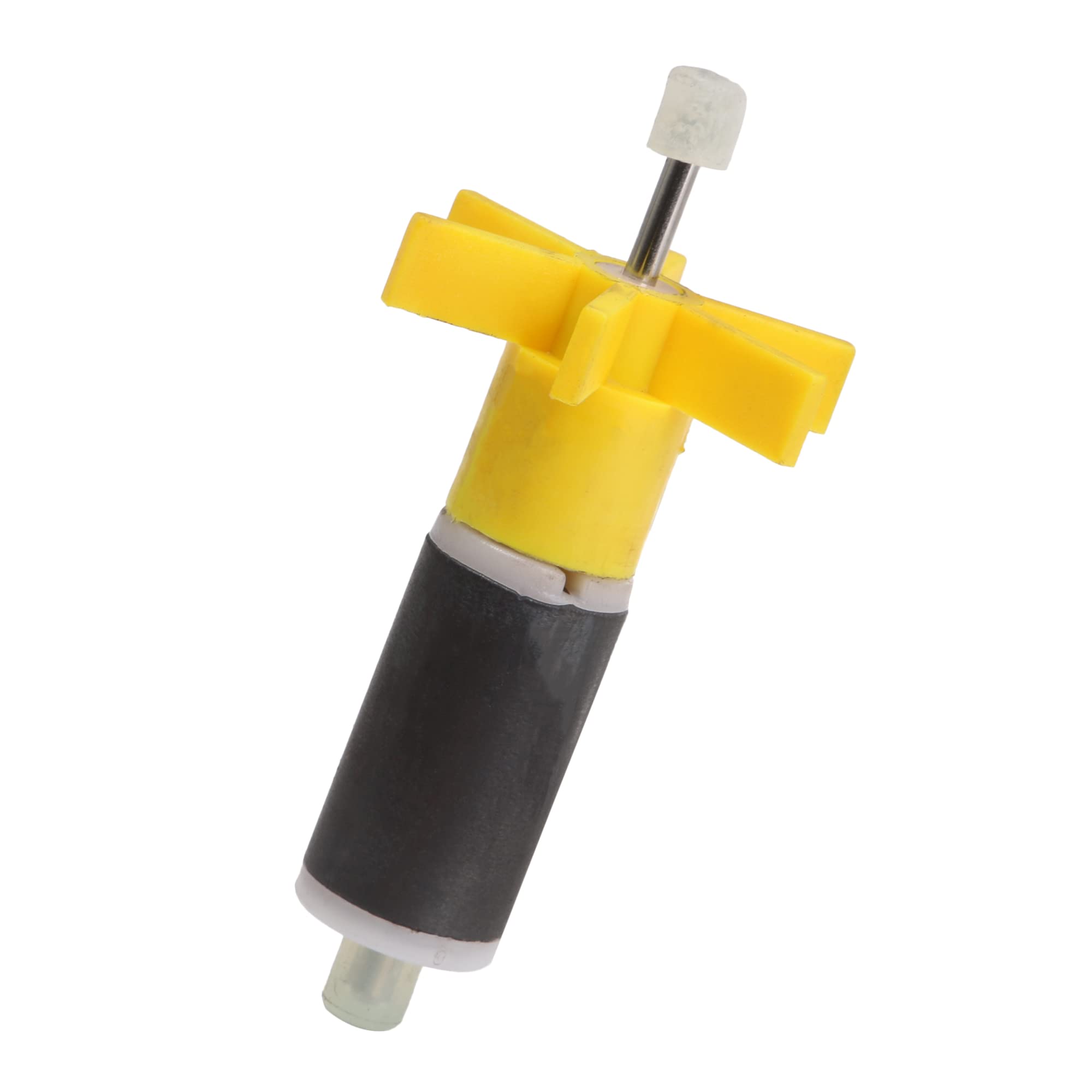 BQLZR 16mm Compatible Submersible Water Pump with Filter - Yellow | Ideal for Aquariums, Ponds & Hydroponics