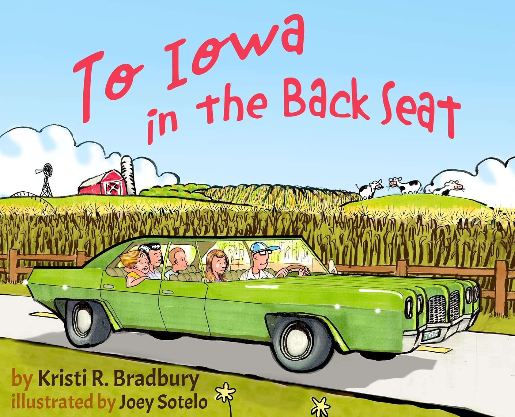 To Iowa in the Back Seat - Road Trip Travel Accessories for Comfortable Car Rides | Perfect for Family Vacations, Long Distance Travel & Adventure Road Trips