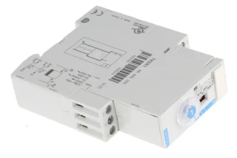 TK2R Delay On De-Energization Timer, 2 Pole 8A SPDT (0.6s-160s), 24VDC/12-240VAC - Perfect for Industrial Automation & Control Systems