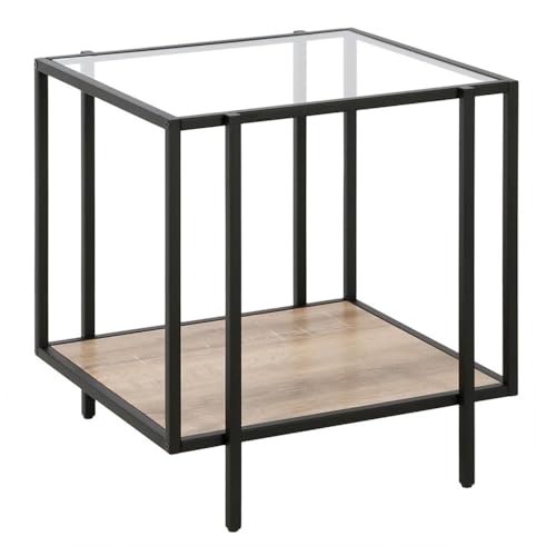 Blackened Bronze/Limed Oak