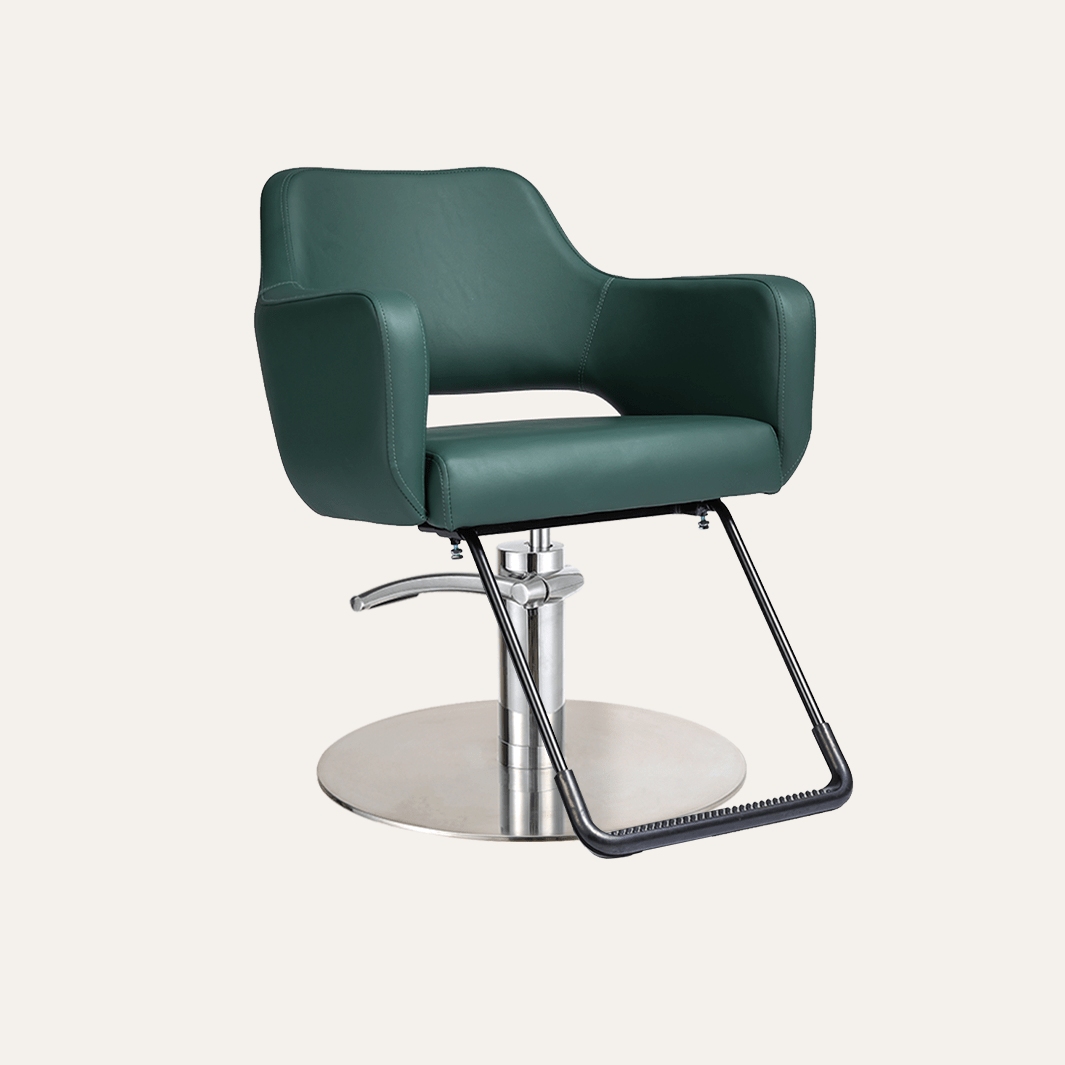 Stylish Salon Chair for Hair Styling & Barber Shop - Ergonomic & Durable Beauty Salon Furniture for Hairdressers & Clients - Perfect for Home Salons & Professional Beauty Spaces
