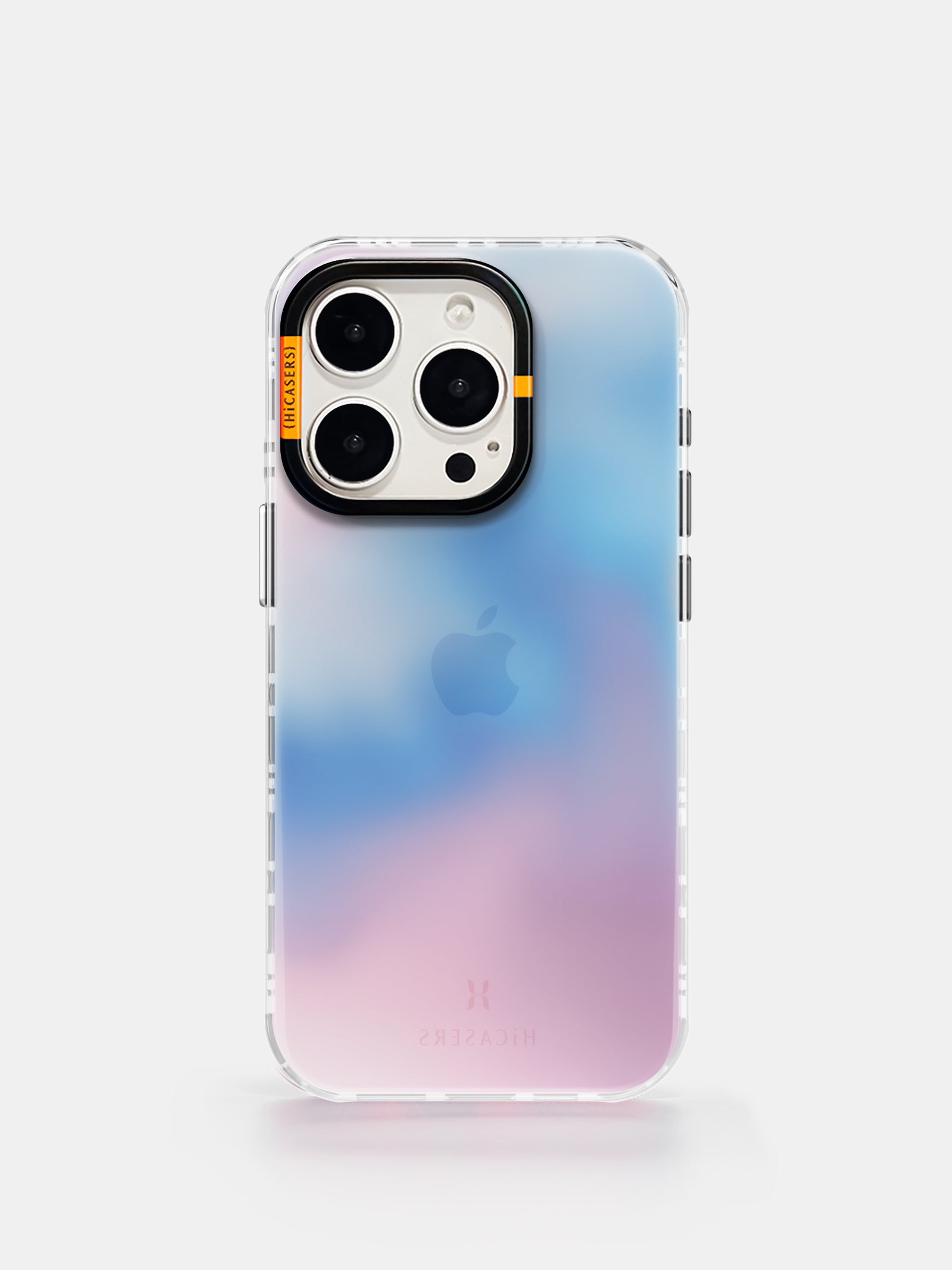 Watercolor Wash Iridescent Phone Case - Pink & Blue Gradient Design | Protective Cover for iPhone & Samsung | Perfect for Everyday Use, Travel & Gift Giving