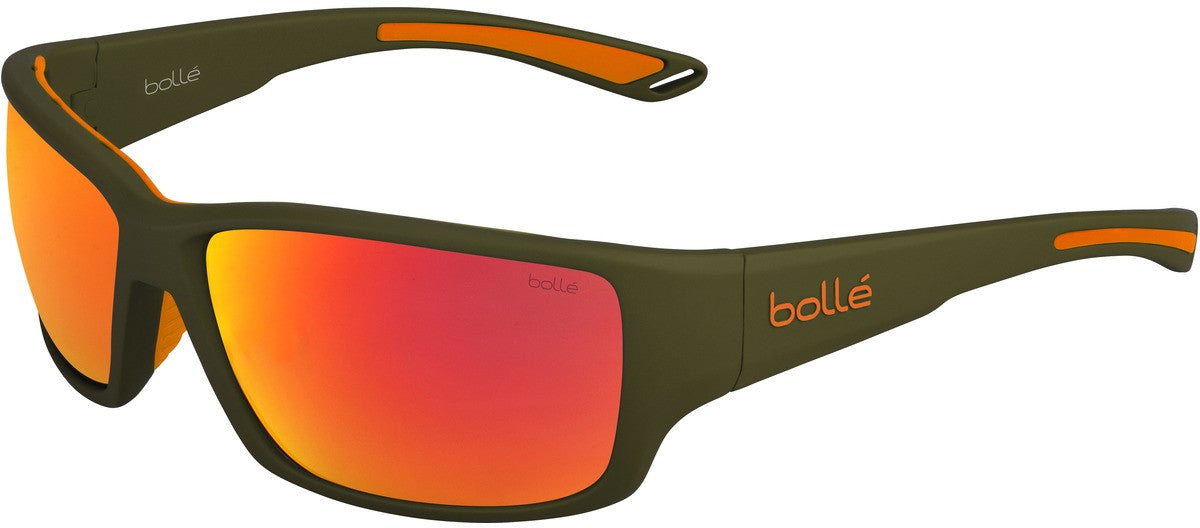 Bolle Kayman Polarized Sunglasses for Men & Women - UV Protection, Anti-Glare, Lightweight - Perfect for Driving, Fishing & Outdoor Activities
