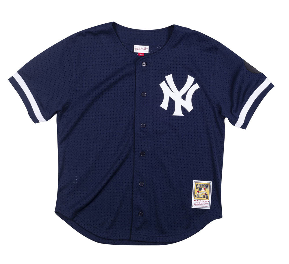 Authentic BP Jersey New York Yankees 1999 Yogi Berra - Vintage Baseball Shirt for Fans & Collectors - Perfect for Games, Gifts & Memorabilia Display