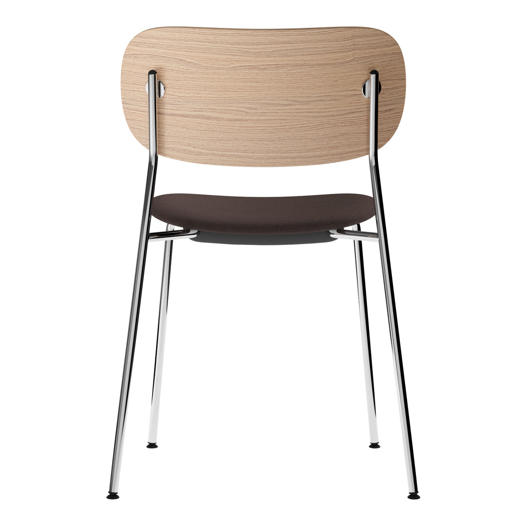 Stackable Upholstered Dining Chairs - Modern Comfort for Home, Office & Restaurant Use