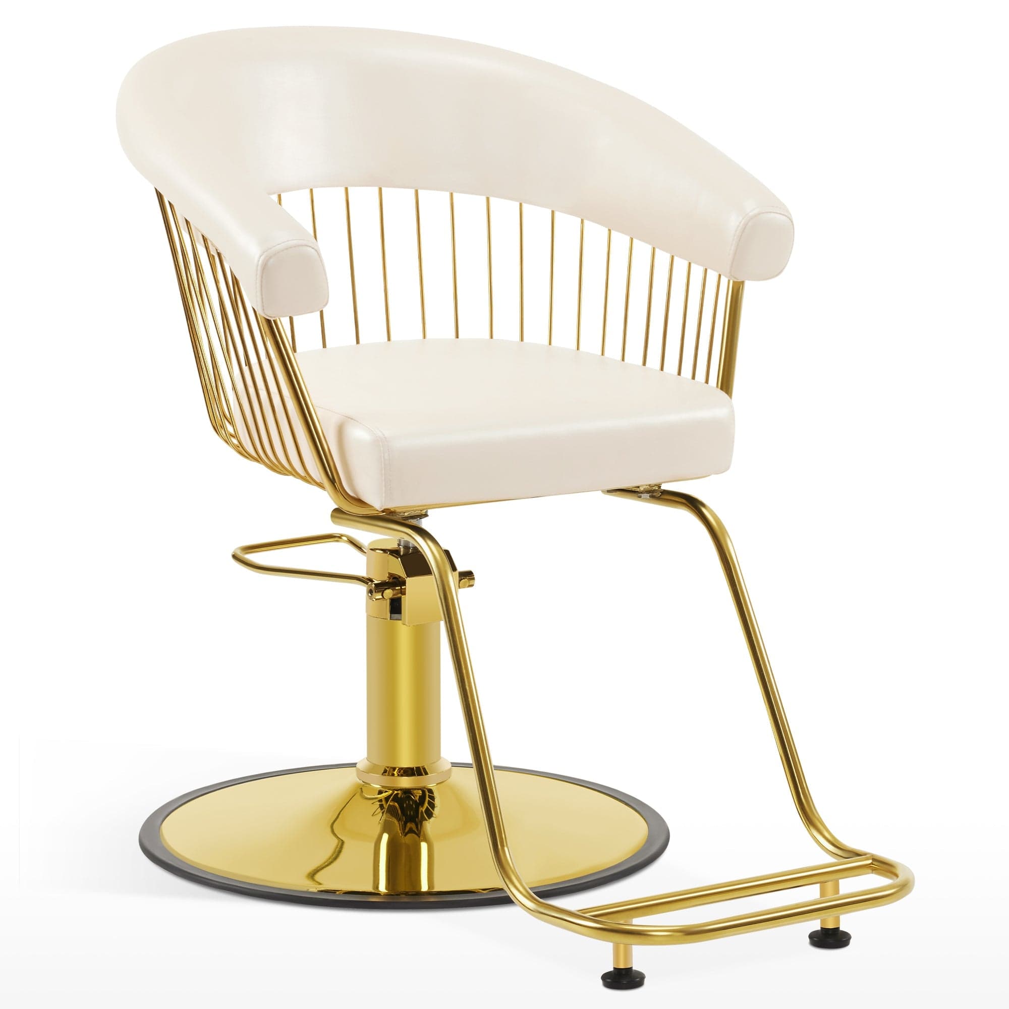 Premium AURA Salon Chair - Ergonomic Styling Chair for Hairdressers & Barbers - Perfect for Salons, Barber Shops & Home Use