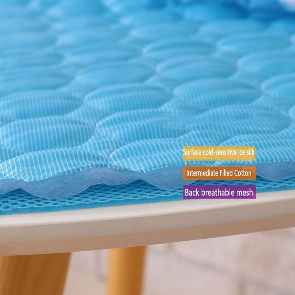 Dog Cooling Mat for Pets - XL 27.5x39 Inch Pet Cooling Pad for Dogs & Cats - Breathable & Comfortable Cooling Bed Mat (Brown) - Perfect for Hot Weather, Outdoor Use & Indoor Relaxation