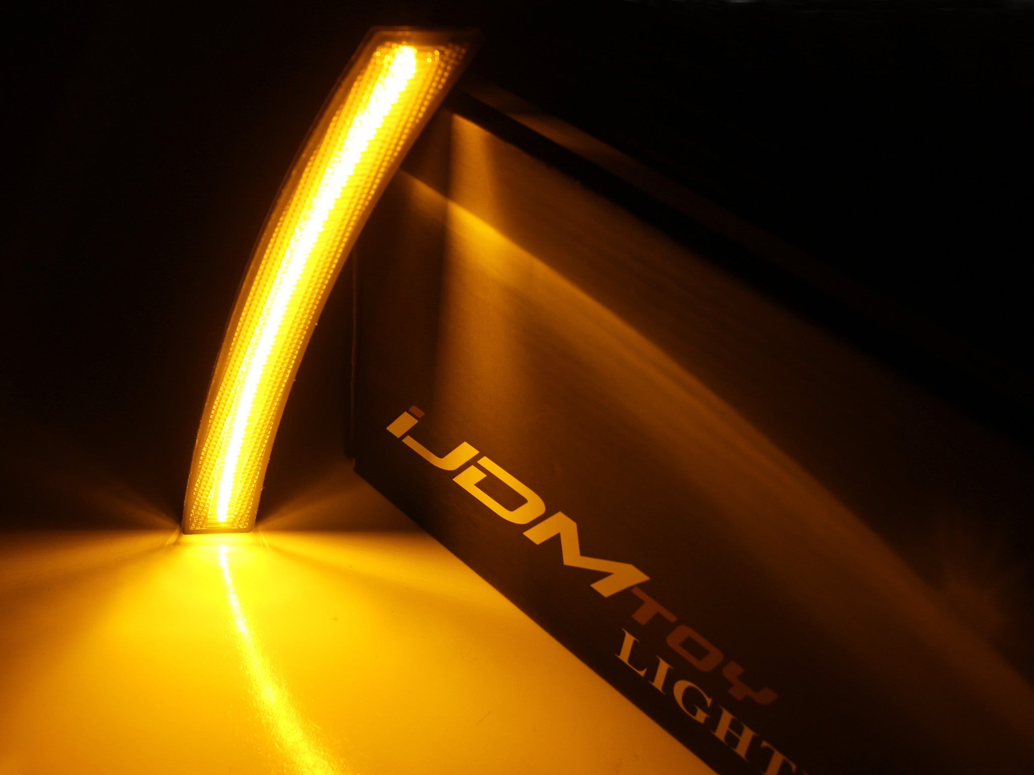 Amber LED Front Sidemarker Lights for 2002-2008 MINI Cooper R50 R52 R53 - Clear Lens, Enhanced Visibility & Safety for Night Driving