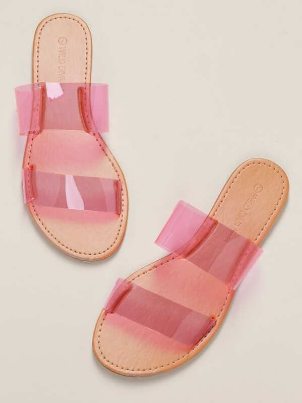 Cassidy Women's Neon Pink Sandals - Comfortable Summer Beach Flip Flops for Outdoor, Pool, and Vacation Wear