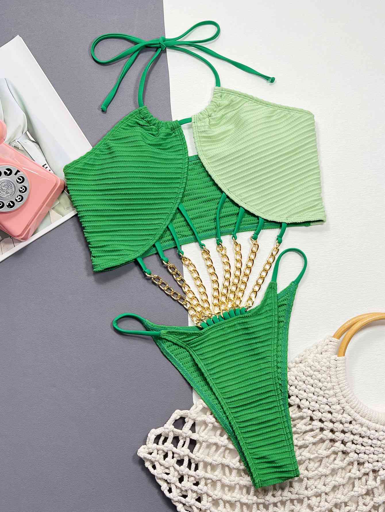 Resort Style One Piece Swimsuit for Women - Sexy High Waisted Bathing Suit with Tummy Control - Perfect for Beach Vacation, Pool Party & Summer Getaways