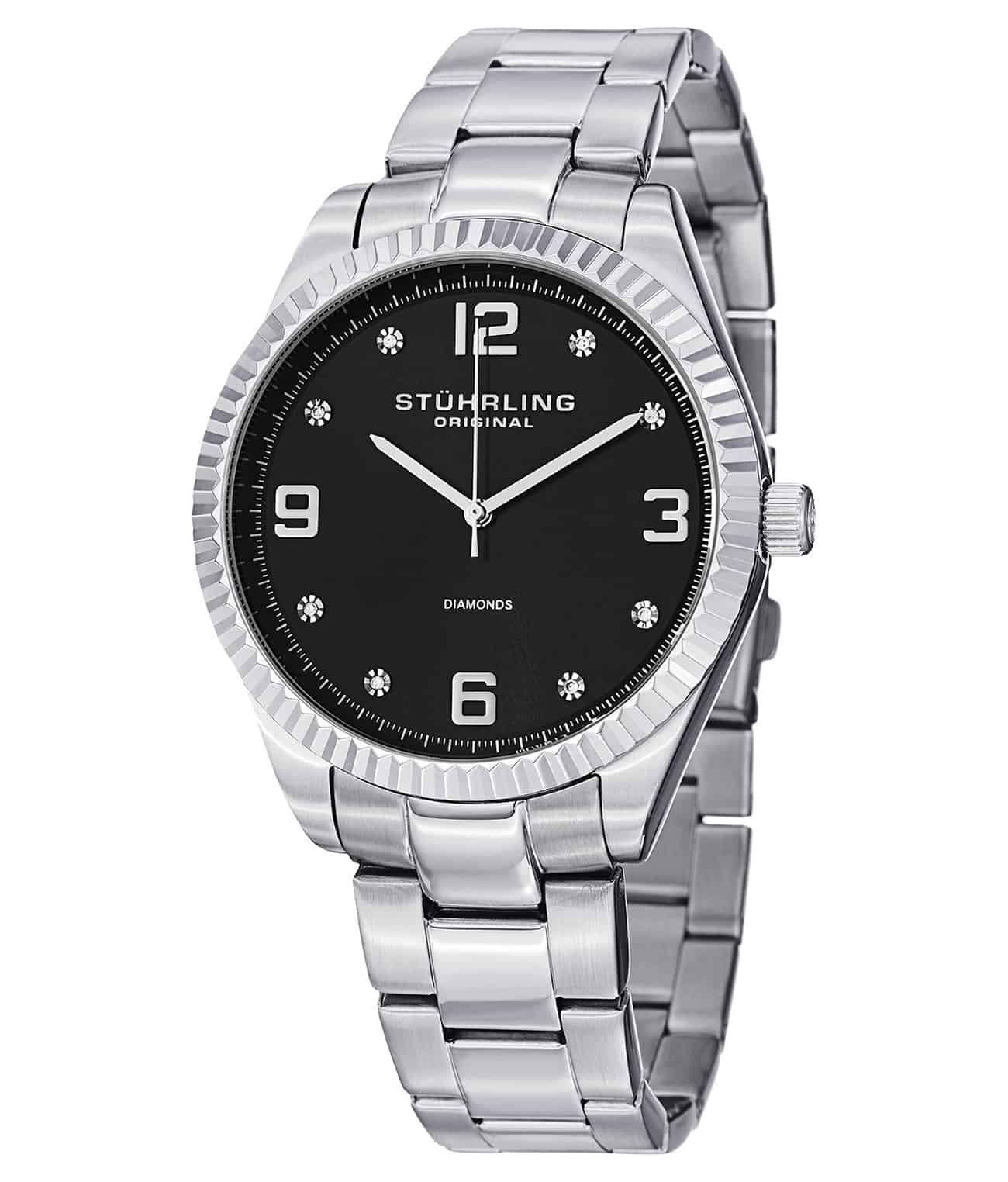 Blue Dial / Silver Case / Silver Stainless Steel Bracelet Deployant Buckle