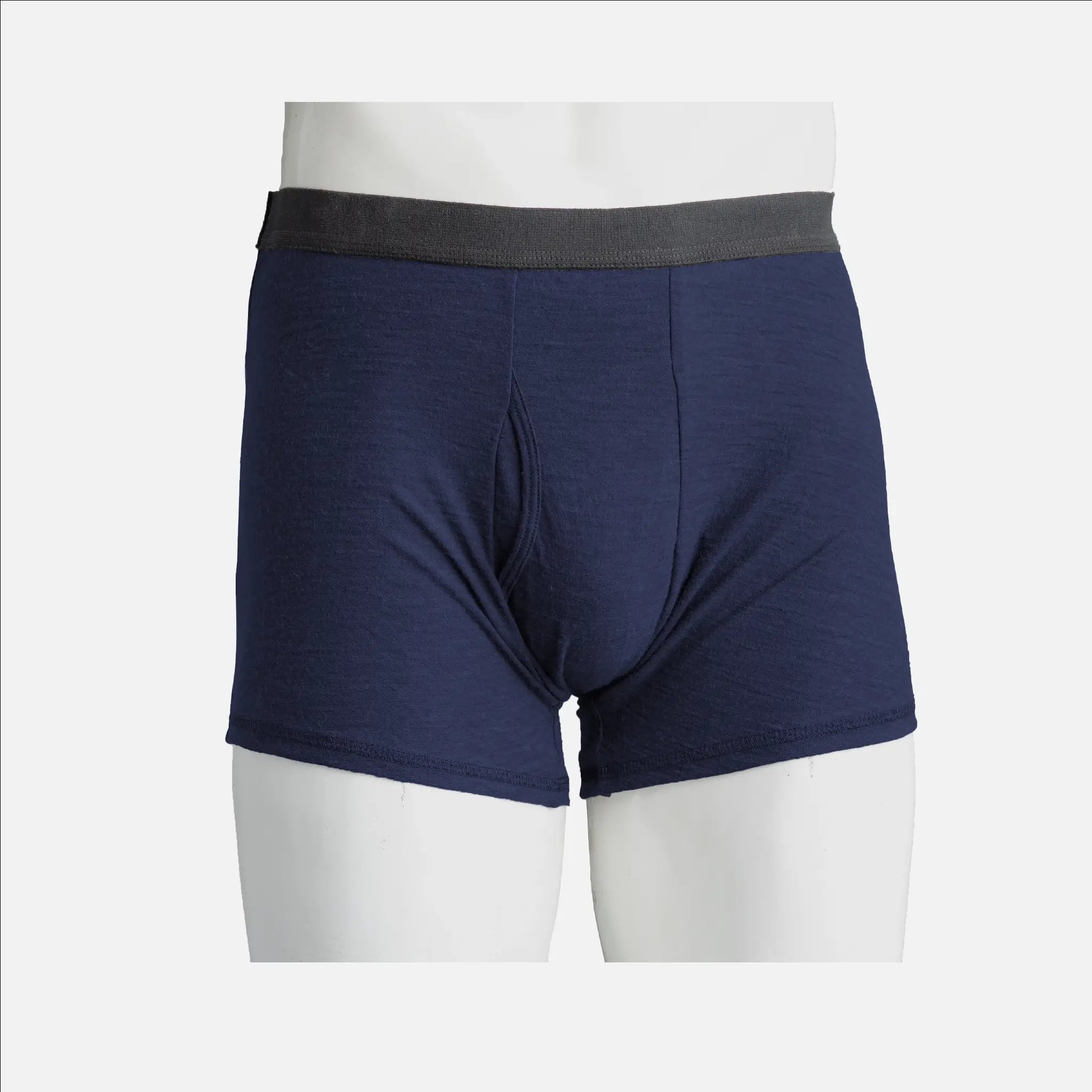 Ultralight Men's Alpaca Wool Fly Boxers - 160 GSM Soft & Breathable Underwear for Hiking, Travel & Outdoor Adventures