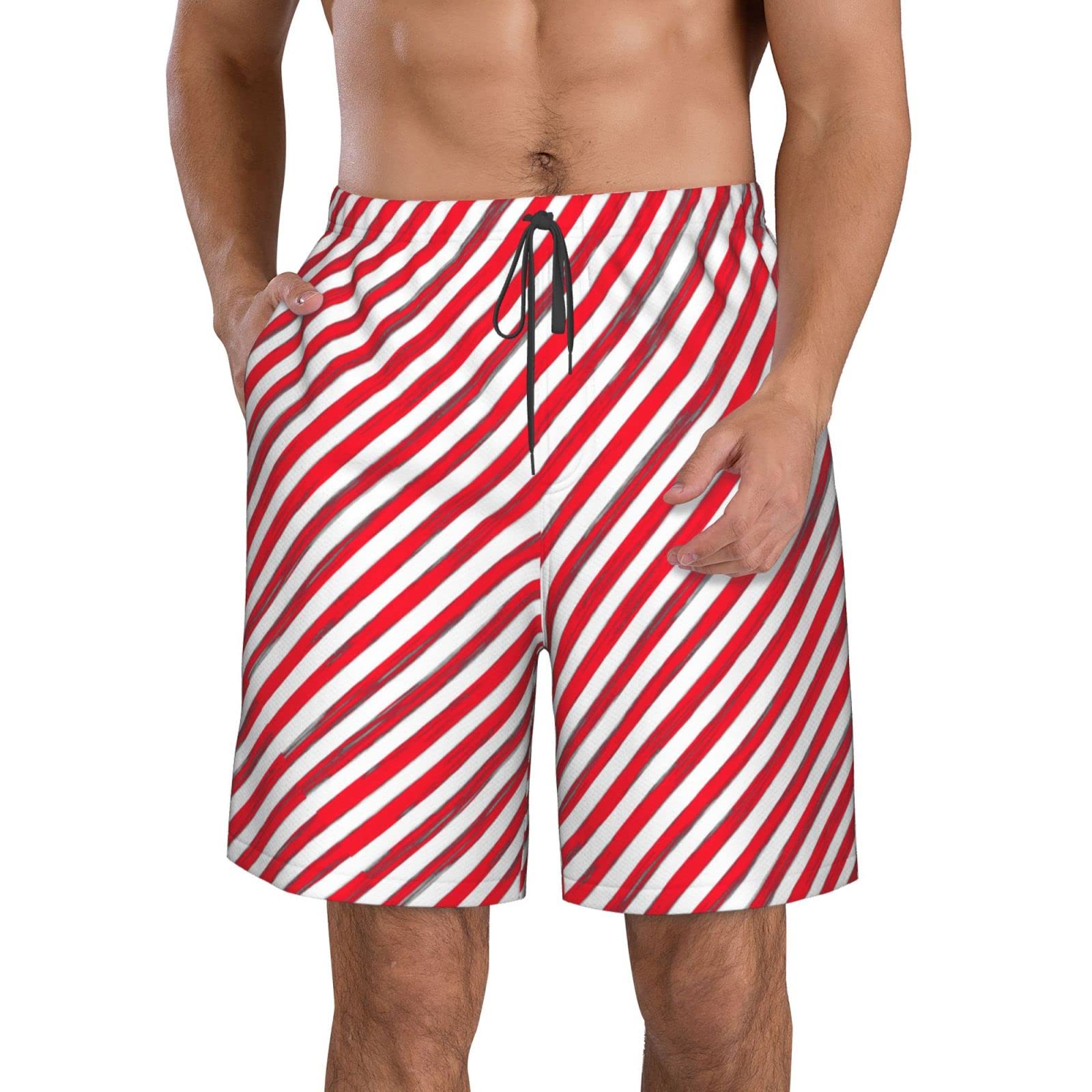 **Amazon Men's Quick Dry Swim Trunks with Pockets - Cow & Leopard Print Workout Shorts for Surfing, Swimming & Beach Vacation**    *(Perfect for Pool Parties, Beach Getaways & Water Sports)*