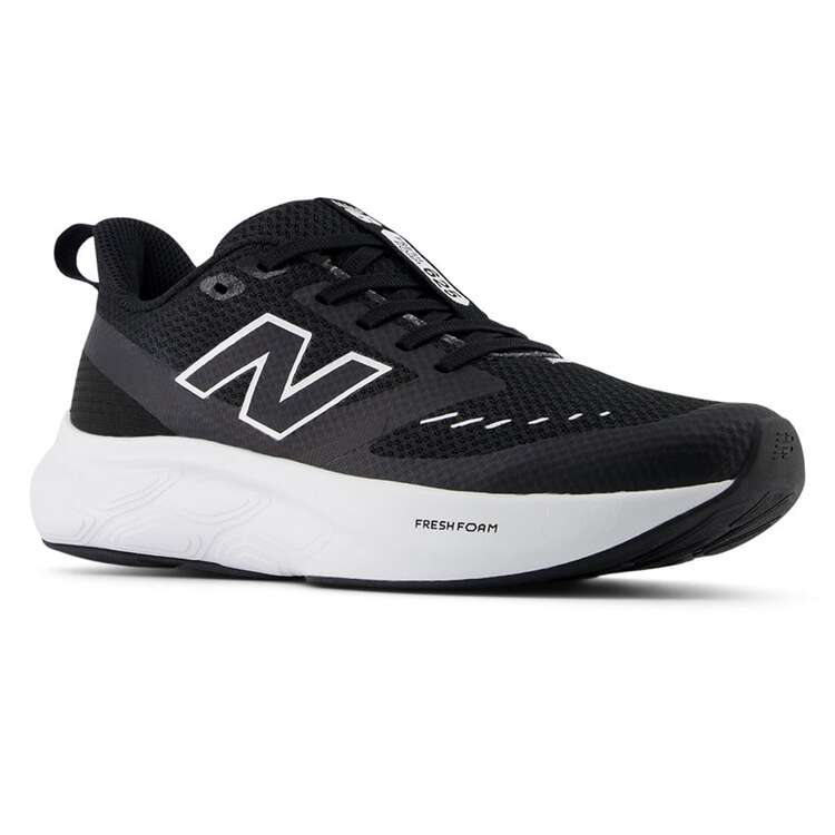 New Balance Kids Fresh Foam 625 Black/White Running Shoes - Lightweight & Comfortable for Boys & Girls - Perfect for School, Sports & Daily Activities