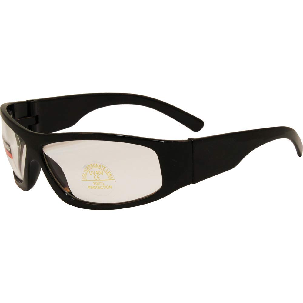Blackbird Sport Motorcycle Riding Sunglasses - UV Protection, Anti-Glare, Lightweight Black Frame Sunglasses for Men & Women - Perfect for Cycling, Racing & Outdoor Adventures