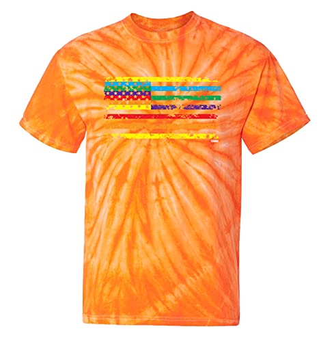 Orange Tie Dye