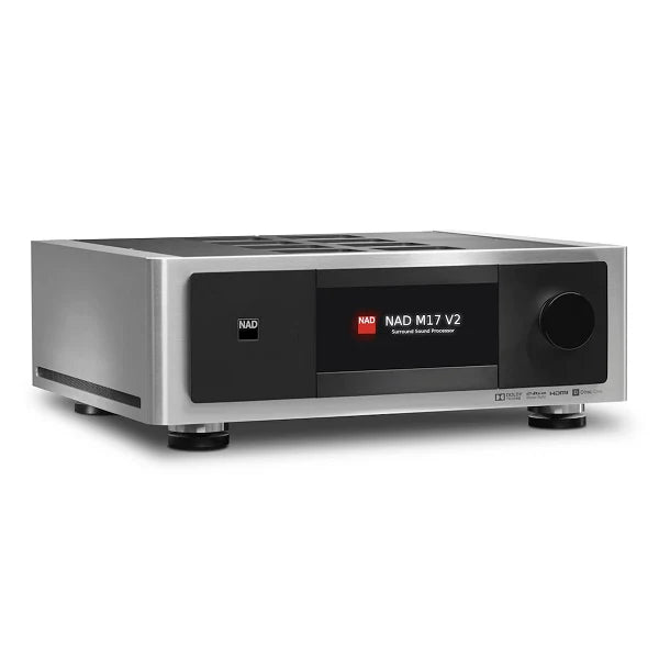 NAD Masters M17 V2i 8K Surround Sound Preamp Processor - Home Theater Audio System for Movies & Music