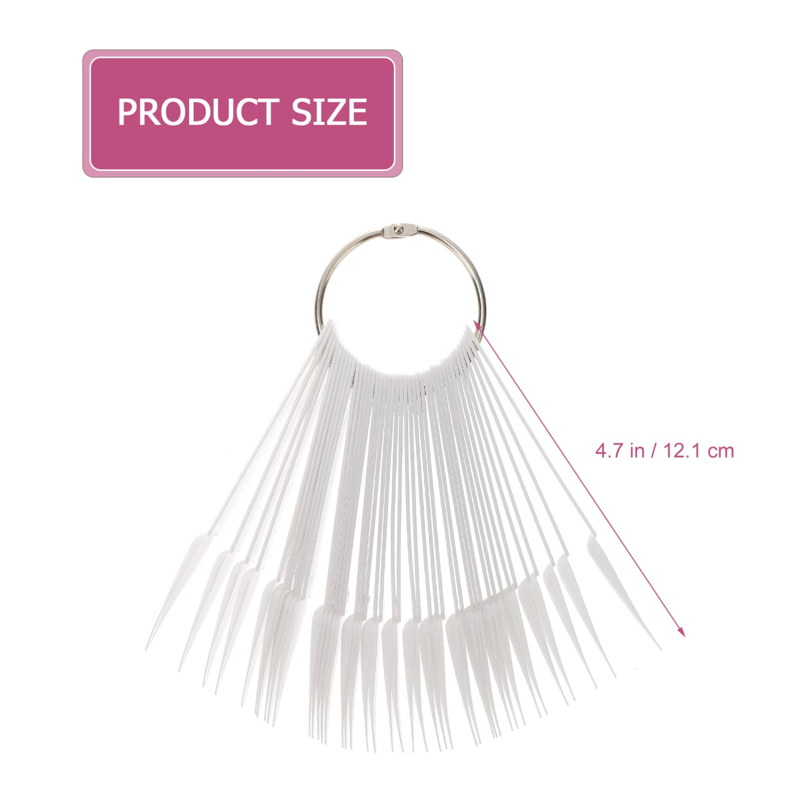 Minkissy 150pcs Nail Fan Color Card - Professional Nail Art Practice Kit for Salon & Home Use, Perfect for Nail Design Training and DIY Manicures
