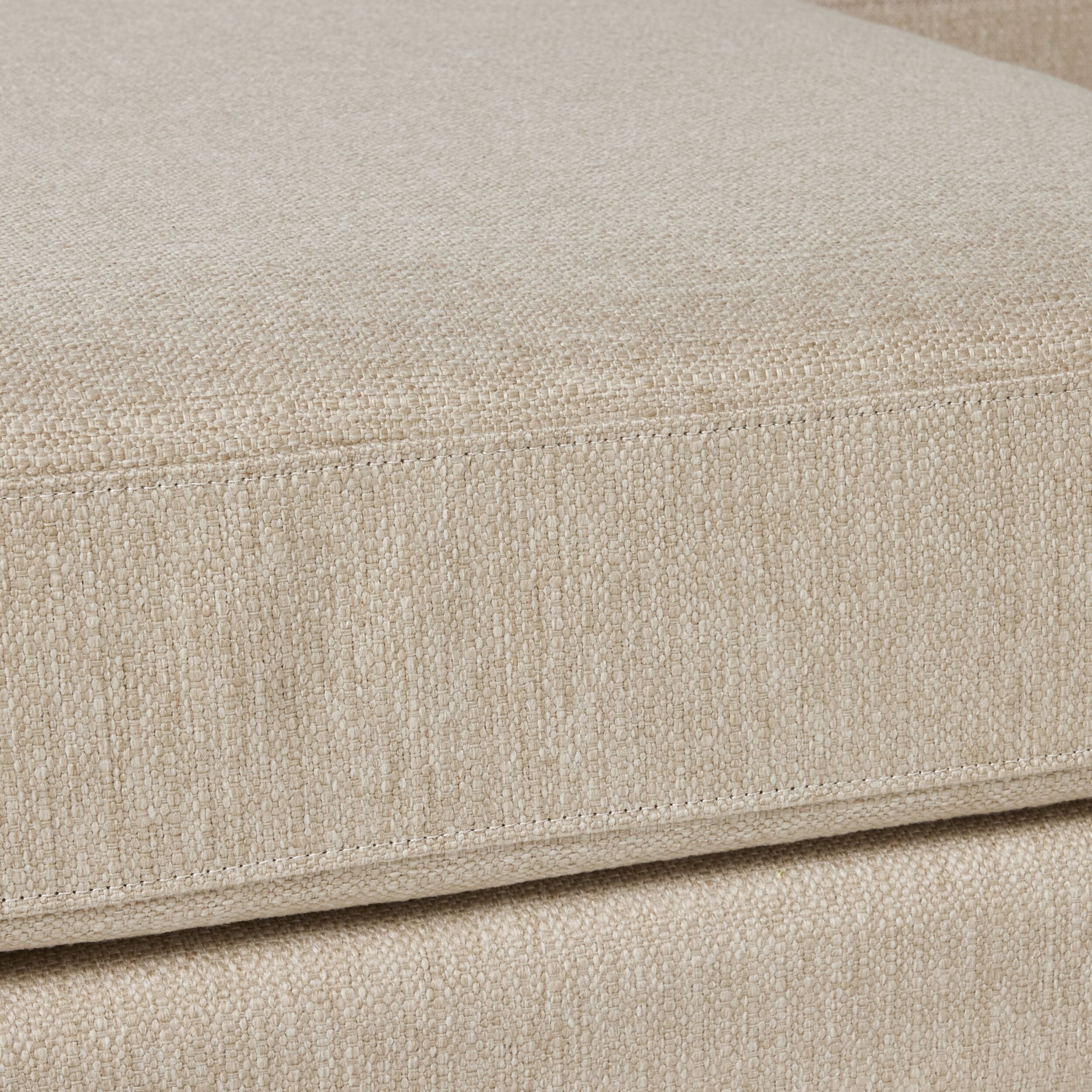 Boden 3-Seater Sofa with Reversible Chaise in Amalfi Parchment - Modern Living Room Furniture for Small Spaces & Apartments