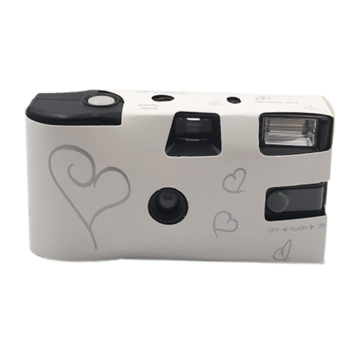 STARWAVE Retro 35mm Disposable Film Camera - Manual Focus One-Time Use Camera with Flash for Kids & Beginners - Perfect for Travel, Parties, Weddings & Vintage Photography