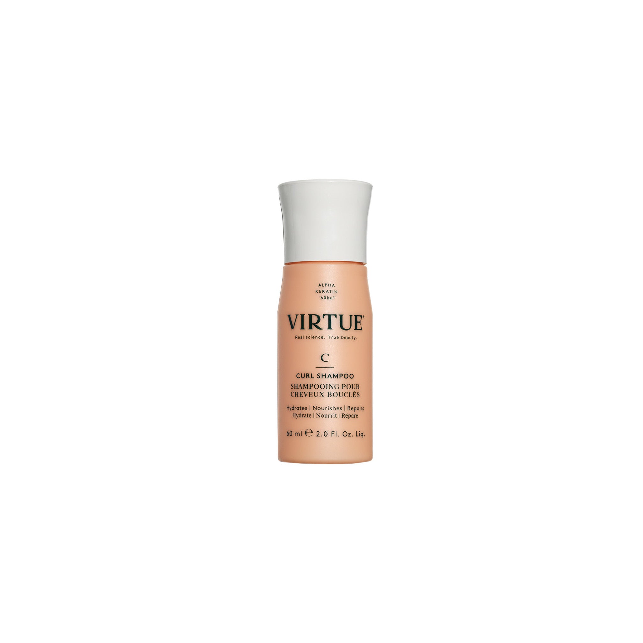 Virtue Curl Defining Shampoo for Curly Hair - Sulfate Free, Hydrating & Frizz Control - Perfect for Daily Use & Natural Curl Care Routine