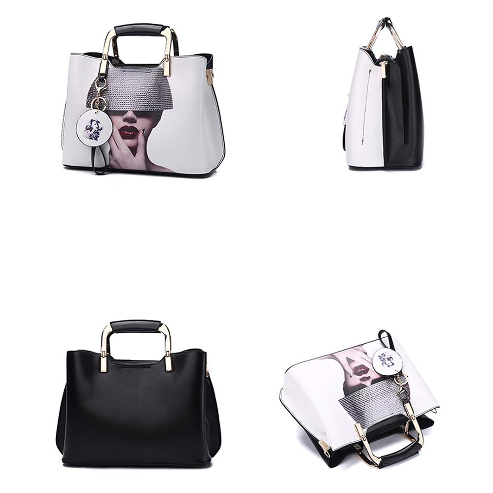 Women's Leather Handbags - Nevenka Top Handle Satchel & Shoulder Totes for Work & Travel