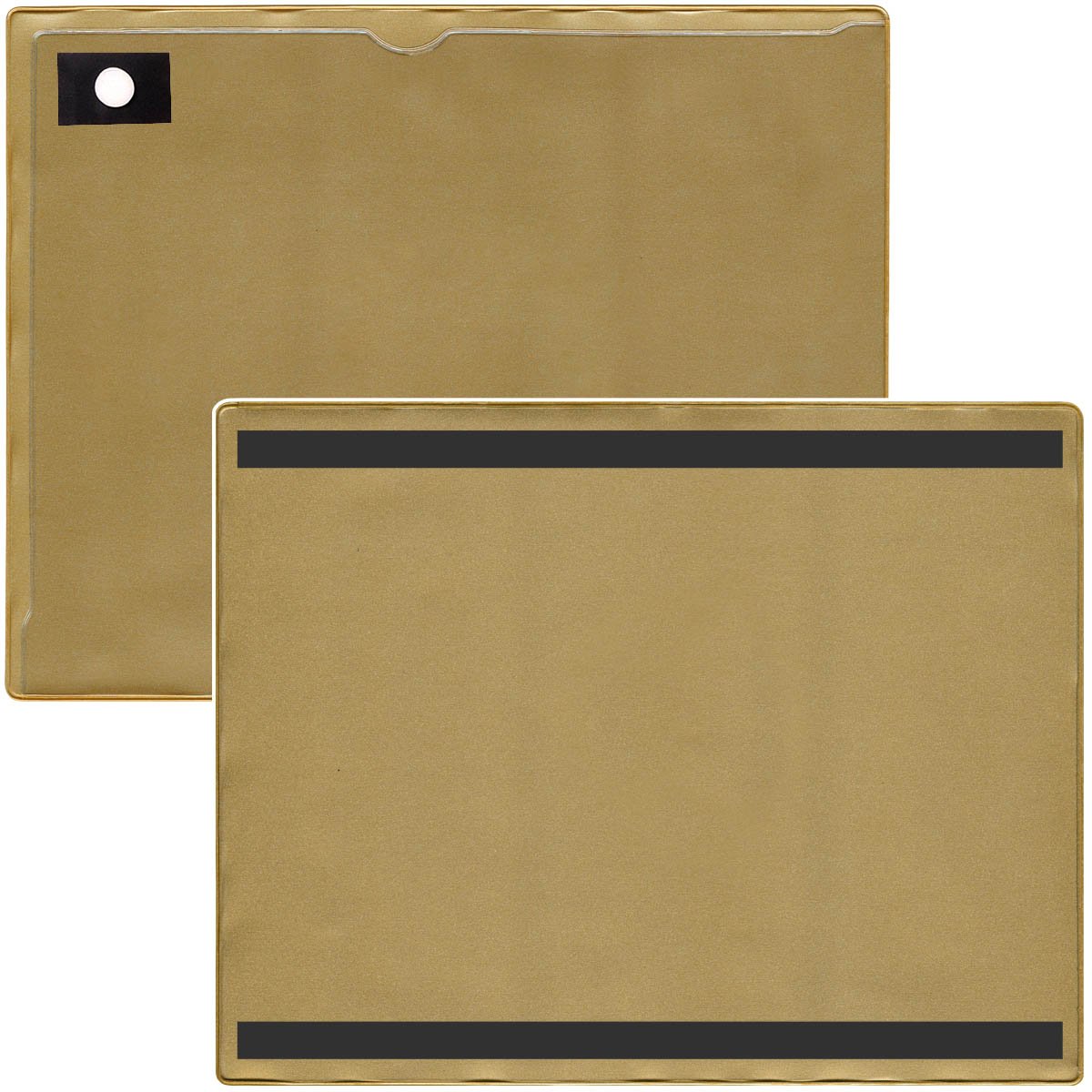 StoreSMART Magnetic Closure Pockets 300-Pack - Gold 8.5