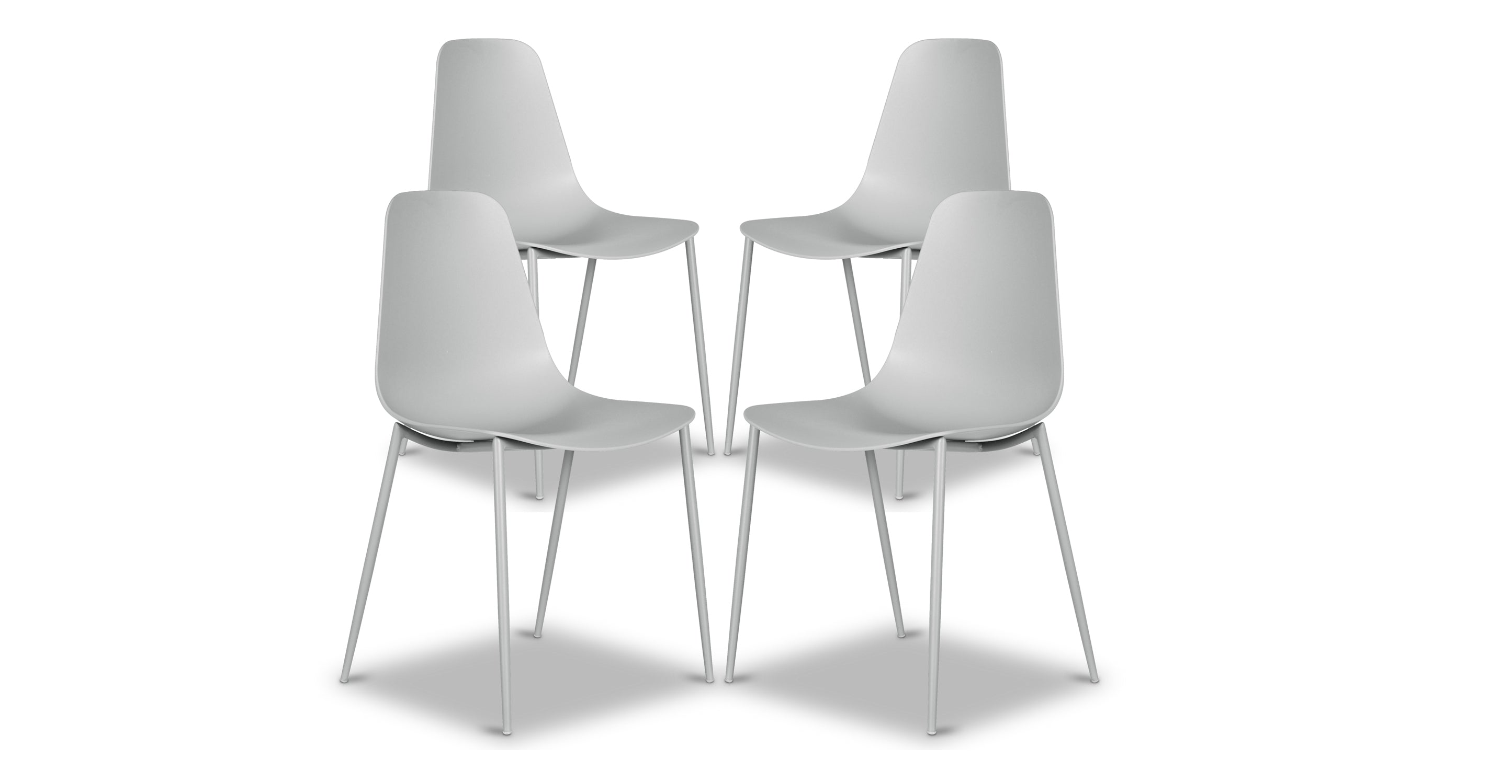 Isla Dining Chair - Modern Wooden Dining Room Chairs Set of 2, Comfortable Upholstered Seat with Sturdy Metal Legs - Perfect for Kitchen, Dining Room, Breakfast Nook & Home Decor