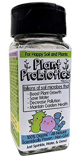 Organic Plant Probiotics for Healthy Growth - Nutrient-Rich Soil Booster in Convenient Shaker Jar - Perfect for Indoor Plants, Gardens, and Hydroponics