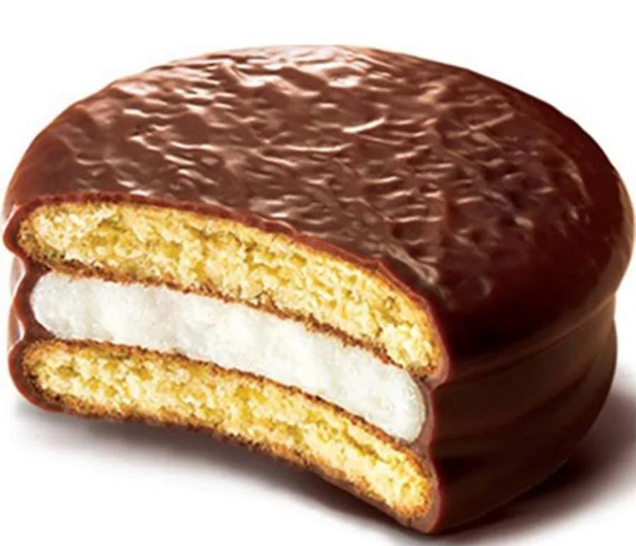 Orion Choco Pie Snack - Delicious Chocolate Marshmallow Filled Cakes - Pack of 2 - Perfect for Lunchboxes, Office Snacks & Party Treats