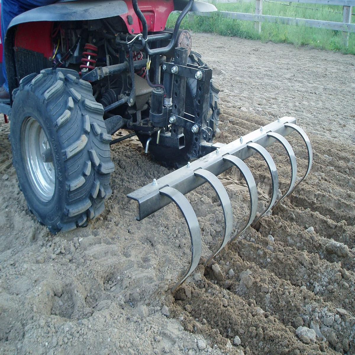 MOTOALLIANCE Impact Implements™ ATV/UTV Cultivator & Chisel Plow - Heavy Duty Soil Breaker for Lawn & Garden Tractors - Perfect for Tilling, Planting Beds, Seed Preparation & Soil Aeration