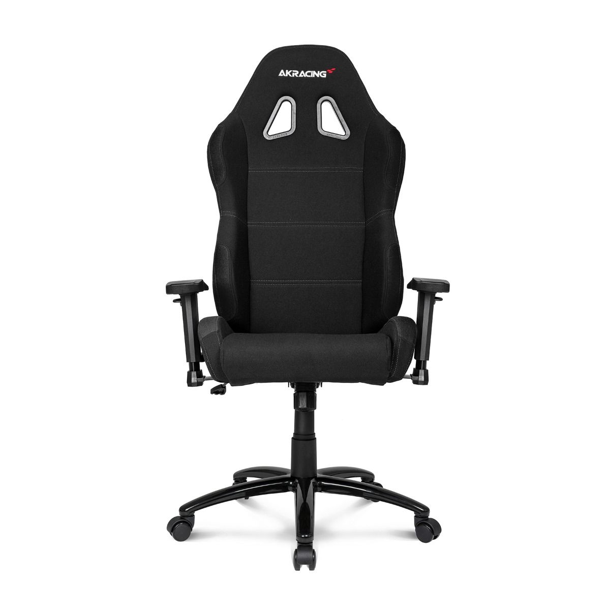 AKRACING K7012 Ergonomic Gaming Chair - Black - High Back Racing Style with Adjustable Armrests & Lumbar Support for PC, Office, and Esports Gamers