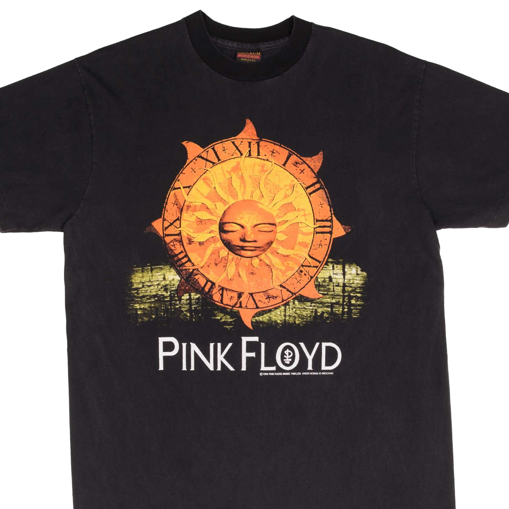Vintage Pink Floyd 1994 North American Tour T-Shirt - Large Size, Made in USA - Perfect for Concerts & Rock Music Fans