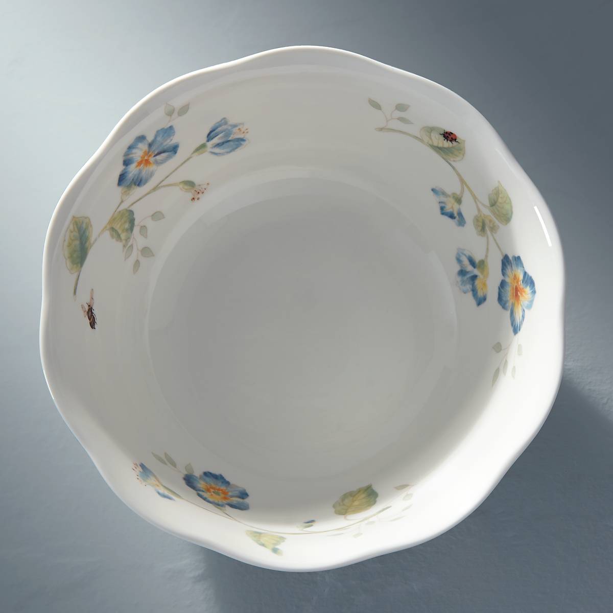 Butterfly Meadow Large All Purpose Bowl - Versatile Serving Bowl for Salads, Pasta, Snacks & Entertaining | Durable & Stylish Kitchenware for Home & Parties