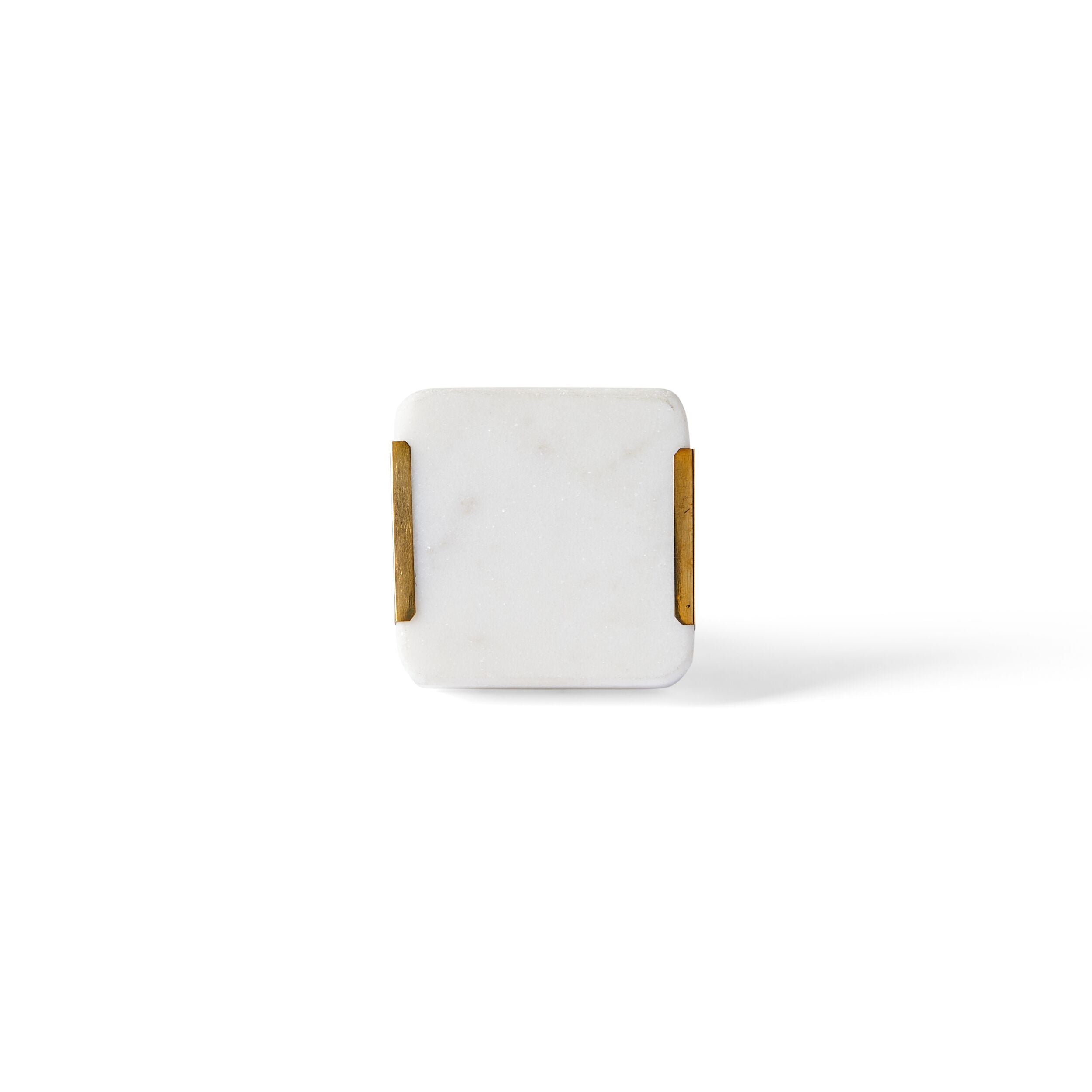 Ara Square Cabinet Knob with Trim - 4.5cm (1.77