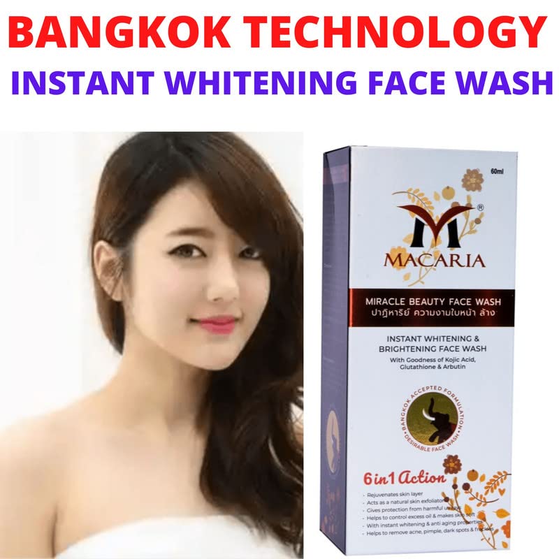 Best Kojic Acid Face Wash for Brightening & Acne - Gentle Exfoliating Cleanser for Dark Spots & Hyperpigmentation - Perfect for Daily Skincare Routine & Glowing Skin