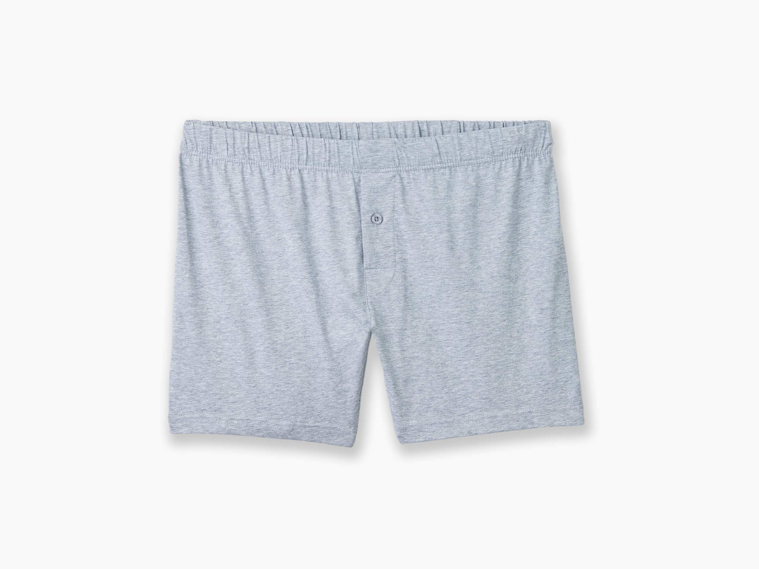 Slim Fit Men's Boxer Briefs - Soft Heather Grey Underwear for Comfort & Support | Perfect for Daily Wear, Workout & Lounge
