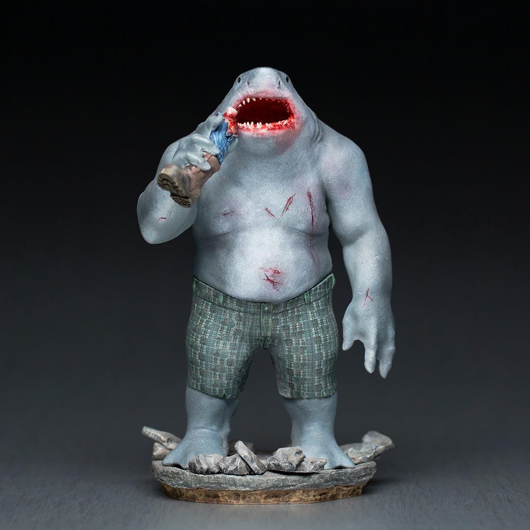 Iron Studios The Suicide Squad King Shark Art Scale 1/10 Statue - Premium Collectible Figure for DC Fans & Movie Memorabilia Display