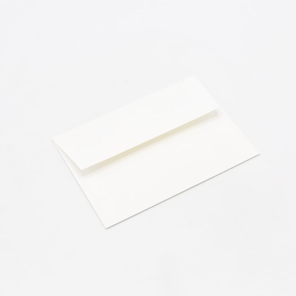 Cougar White A8 Envelopes (5.5x8.125 Inches) 250-Pack - Premium Large Invitation, Social & Announcement Envelopes for Weddings, Parties & Business Correspondence | PaperPapers
