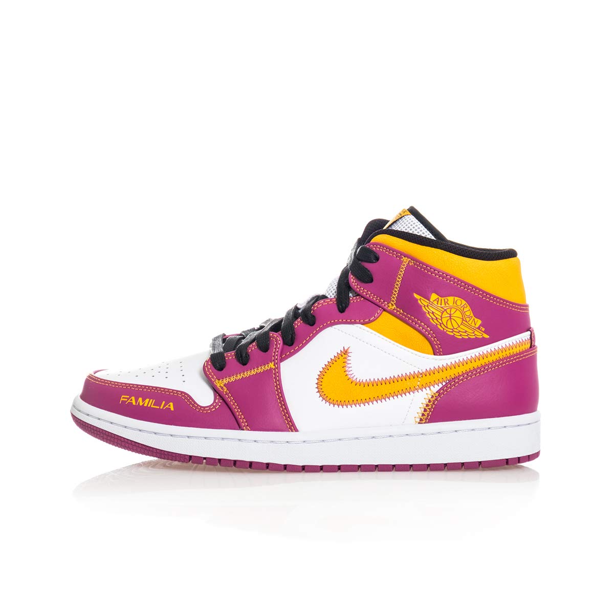 Nike Air Jordan 1 Mid DOD Men's Basketball Sneakers - DC0350 - High-Top Athletic Shoes for Casual Wear, Street Style & Gym Training