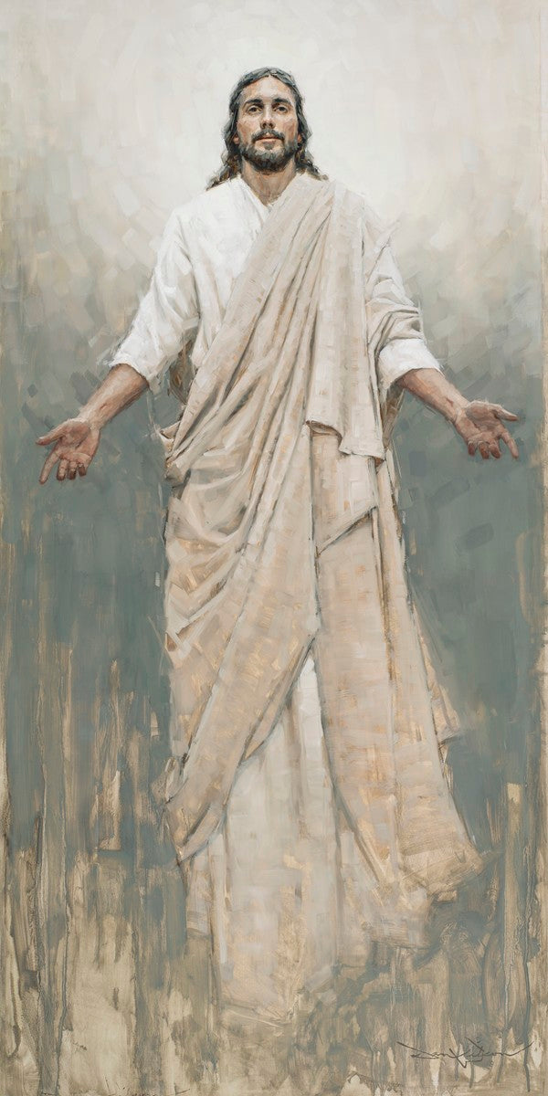 He is Risen Large Wall Art - Christian Home Decor, Easter Religious Wall Hanging for Living Room, Bedroom & Church Decorations