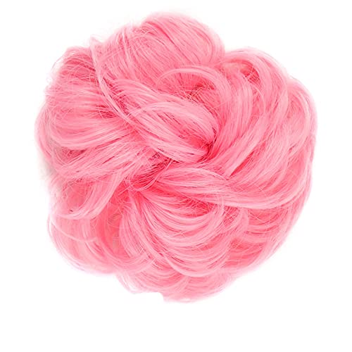 Women's Hair Bun Maker - Ball Head Wig & Button Flower Hair Accessories for Messy Buns, Cocktail Parties, and Everyday Styling (One Size, Hair Rollers Included)