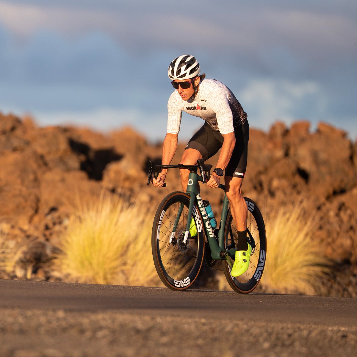 Men's Limited Edition Cycling Aero Jersey - IM Endurance Performance Bike Shirt for Road Racing & Training | Lightweight & Breathable Cycling Apparel