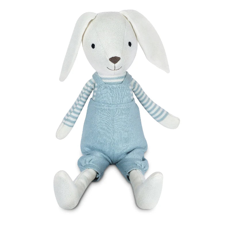 Apple Park Finn Bunny Plush Toy - Soft & Cuddly Stuffed Animal for Kids, Perfect for Gifts, Nursery Decor, and Comforting Companionship
